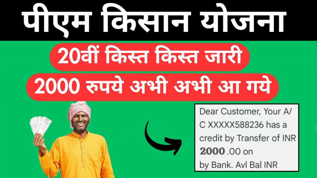 Prime Minister Kisan Yojana Date of 20th installment Prime Minister Kisan Yojana Date of 20th installment
